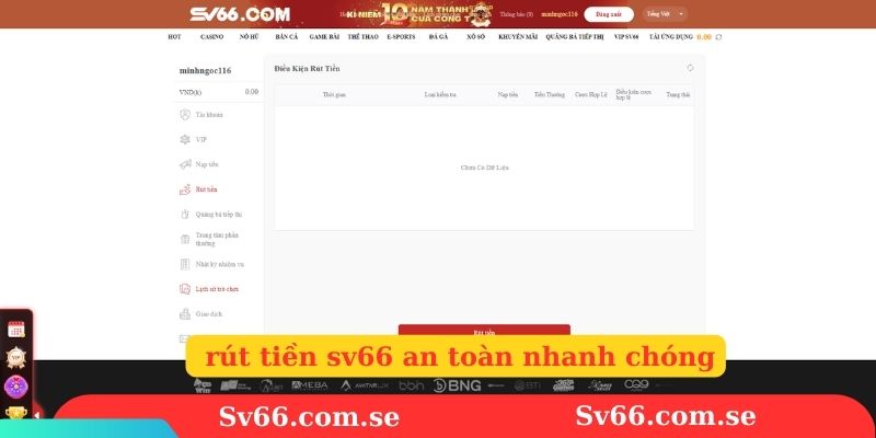 rút tiền sv66 an toàn nhanh chóng