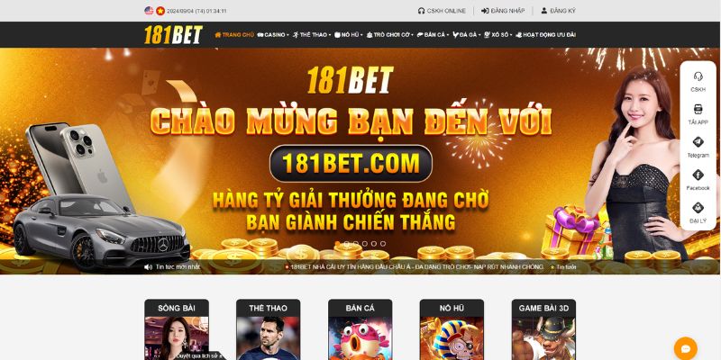 Giới thiệu chung về 181bet